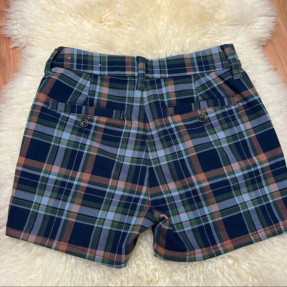 American Eagle High Rise Plaid Trouser DIY Shorts 0 - Picture 3 of 8